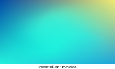 Blue And Yellow Gradient Mesh Background Nice For Wallpaper And Banner