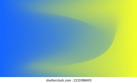 blue and yellow gradient mesh background. Easy editable vector banner template.