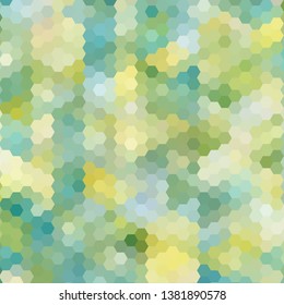 blue, yellow, green  geometric pattern. abstract vector background