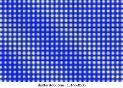 Blue yellow halftone vector background. Contrast halftone texture. Diagonal dotwork gradient. Vibrant dotted vector background. Colorful halftone overlay. Vintage cartoon effect. Perforated texture
