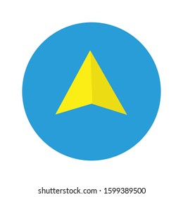 blue and yellow logo color