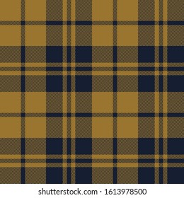 Blue and Yellow mustrad modern tartan plaid Scottish seamless pattern.Texture from tartan, plaid, tablecloths, clothes, shirts, dresses, paper, bedding, blankets and other textile products.