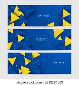 De color azul y amarillo naranja con rayas. Diseño de textura de fondo abstracto vectorial, afiche brillante. Resumen de fondo moderno hipster gráfico futurista. Efecto multicapa con textura.