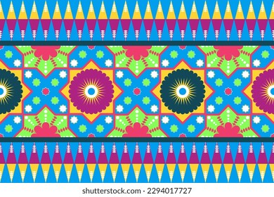 blue, yellow, orange, red lattice-contiguous checkered background