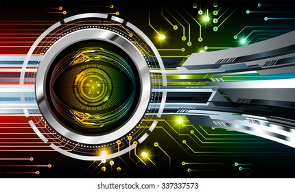 blue yellow red illustration of technology internet network computer background with binary number, style. infographics. Information. motion blur. pixel. Binary digit. number. vector. silver eye