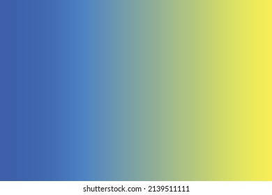 blue and yellow soft gradient. Ukraine gradient color background template