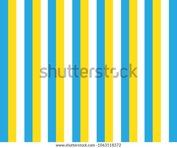 blue with yellow stripes