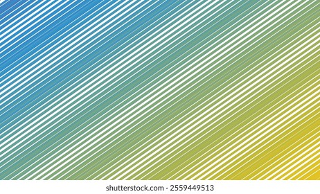 Blue and yellow stripes seamless pattern abstract background for fabric style
