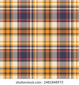 Blaugelbes Schottenmuster nahtlos. Sweet Checker Pattern für Hemddruck, Kleidung, Kleider, Tischdecken, Decken, Bettwäsche, Papier, Steppdecke, Stoff und andere textile Produkte.