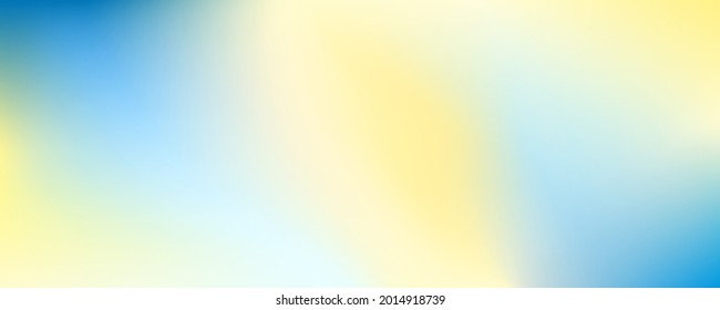 Blue   yellow vector gradient background  Horizontal type 