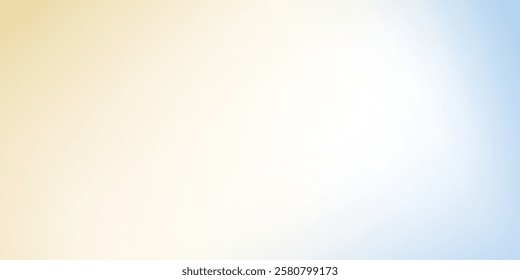 Blue and yellow watercolor vector texture background for poster, cover, banner, flyer, cards. Hand drawn abstract simple modern