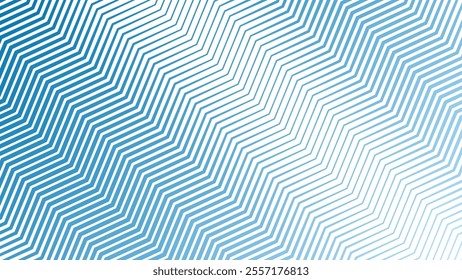 Blue zig zag abstract stripes stripes line vector background for backdrop or presentation