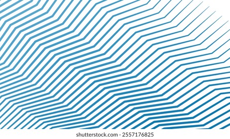 Blue zig zag abstract stripes stripes line vector background for backdrop or presentation