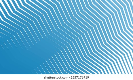 Blue zig zag abstract stripes stripes line vector background for backdrop or presentation