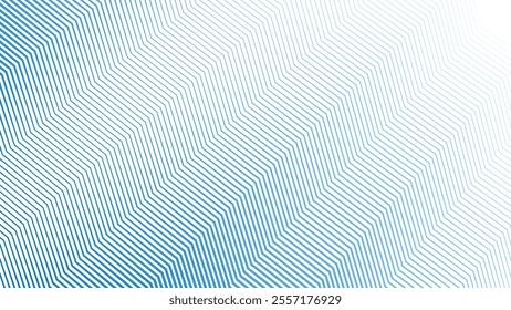Blue zig zag abstract stripes stripes line vector background for backdrop or presentation