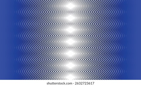 Blue Zig Zag Line Seamless Pattern Vector Background for Modern Design and Decoration