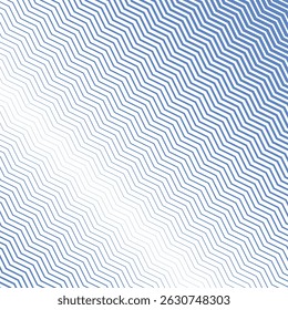 Blauwe zigzag lijn strepen abstracte achtergrond