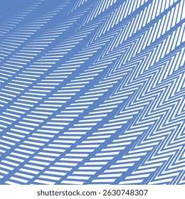 Blauwe zigzag lijn strepen abstracte achtergrond