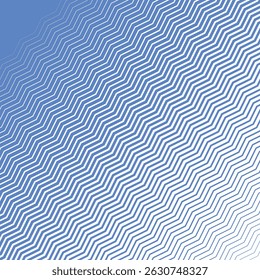Blauwe zigzag lijn strepen abstracte achtergrond