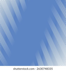 Blauwe zigzag lijn strepen abstracte achtergrond