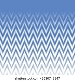 Blauwe zigzag lijn strepen abstracte achtergrond