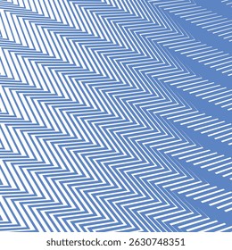 Blauwe zigzag lijn strepen abstracte achtergrond