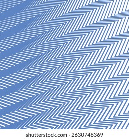 Blauwe zigzag lijn strepen abstracte achtergrond