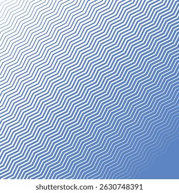 Blauwe zigzag lijn strepen abstracte achtergrond