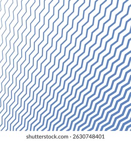 Blauwe zigzag lijn strepen abstracte achtergrond
