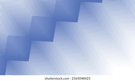Blue zig zag pattern abstract background for backdrop or fabric style