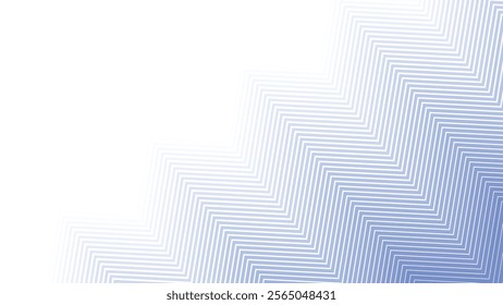 Blue zig zag pattern abstract background for backdrop or fabric style