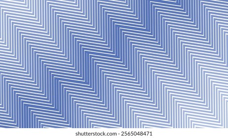 Blue zig zag pattern abstract background for backdrop or fabric style