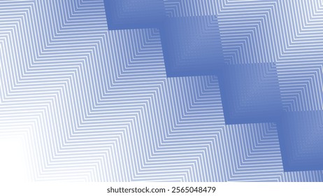 Blue zig zag pattern abstract background for backdrop or fabric style