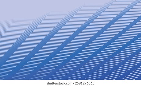 Blue zig zag pattern abstract background
