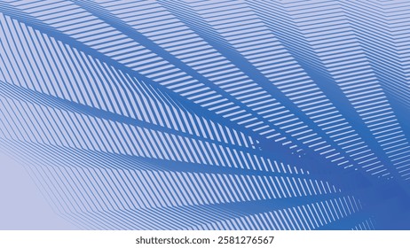 Blue zig zag pattern abstract background