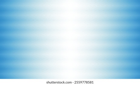 Blue zig zag stripes line with gradient spotlight for text abstract background