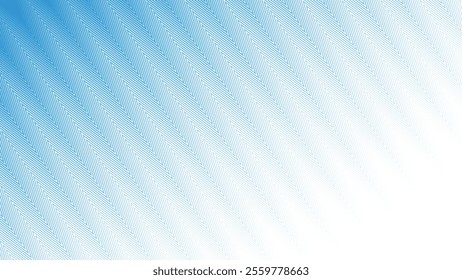 Blue zig zag stripes line with gradient spotlight for text abstract background