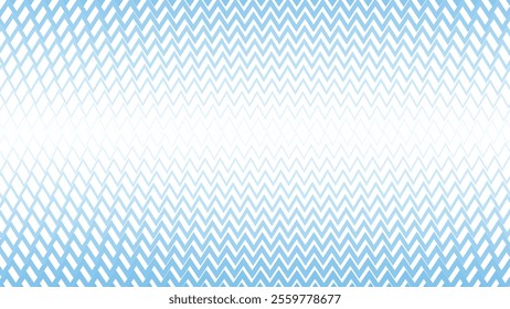 Blue zig zag stripes line with gradient spotlight for text abstract background