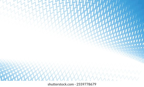 Blue zig zag stripes line with gradient spotlight for text abstract background