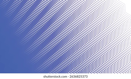 Blue Zig Zag Stripes Line Pattern Abstract Background
