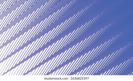 Blue Zig Zag Stripes Line Pattern Abstract Background
