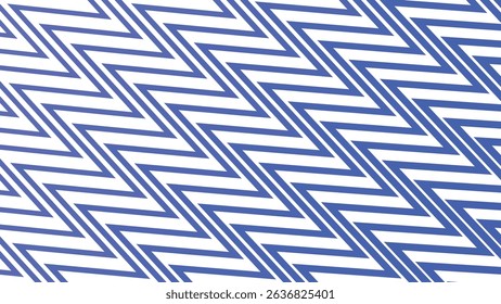 Blue Zig Zag Stripes Line Pattern Abstract Background
