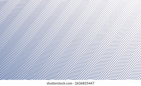 Blue Zig Zag Stripes Line Pattern Abstract Background