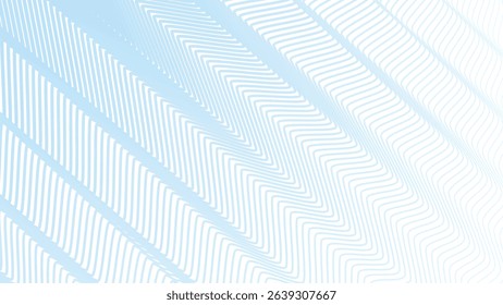 Blue zig zag stripes line pattern seamless abstract background