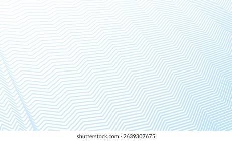 Blue zig zag stripes line pattern seamless abstract background