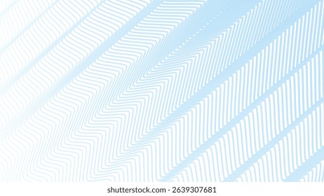 Blue zig zag stripes line pattern seamless abstract background