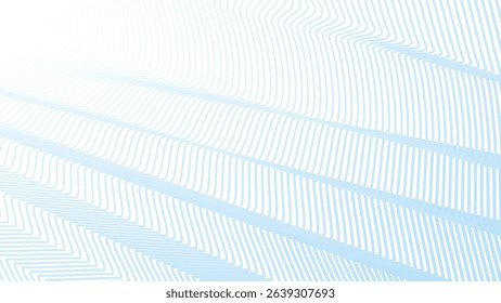 Blue zig zag stripes line pattern seamless abstract background