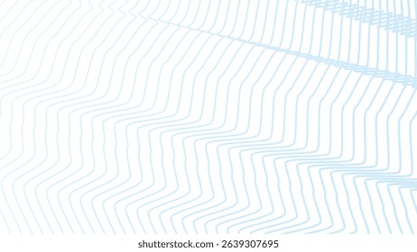 Blue zig zag stripes line pattern seamless abstract background