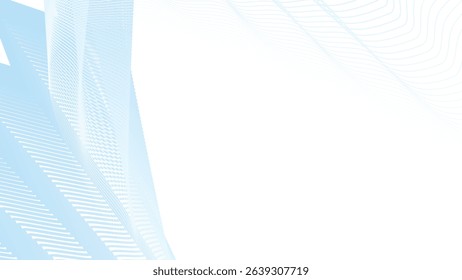 Blue zig zag stripes line pattern seamless abstract background