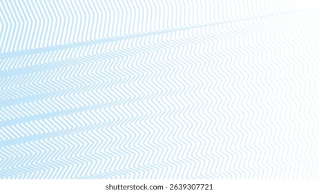 Blue zig zag stripes line pattern seamless abstract background